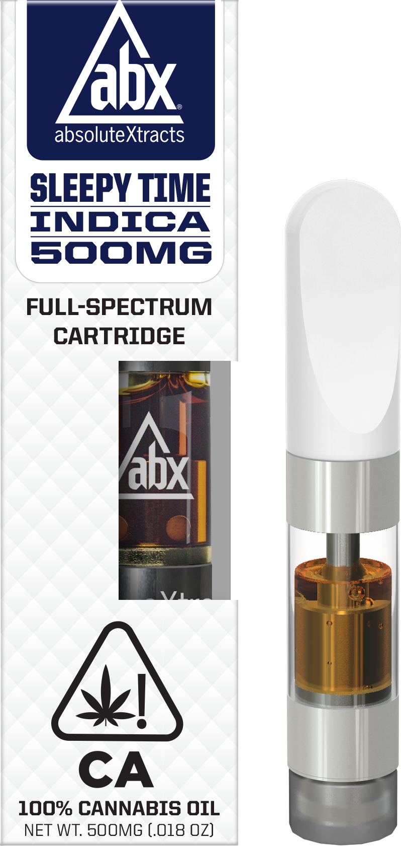 ABX | Product: SLEEPY TIME Full-Spectrum Vape Cartridge