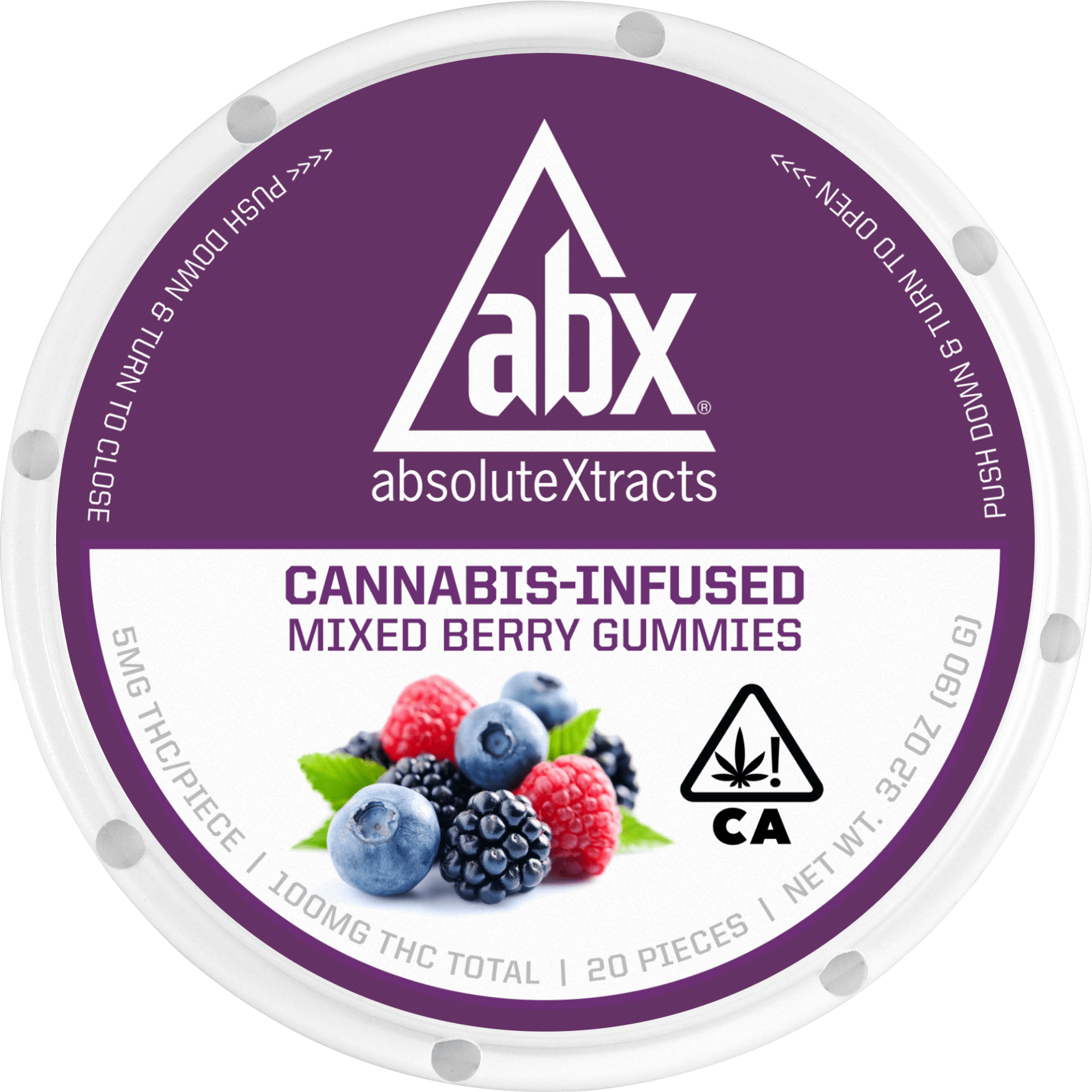 ABX Product Mixed Berry Gummies