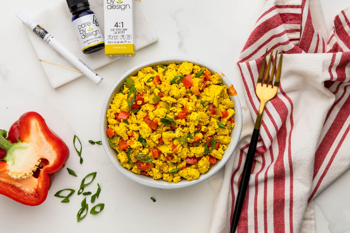  Turmeric Tofu Scramble