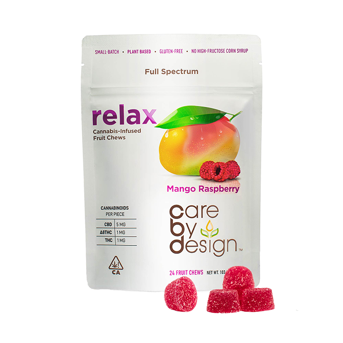 Mango Raspberry "Relax" Gummies