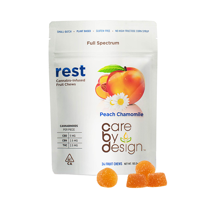 Peach Chamomile "Rest" Gummies