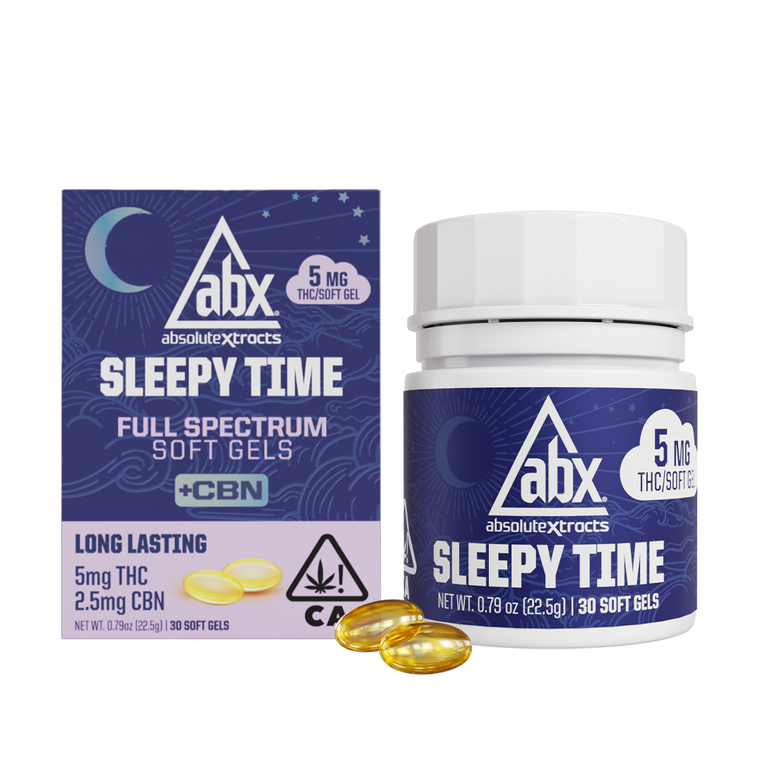 Sleepy Time Solventless + CBN Soft Gels 5mg