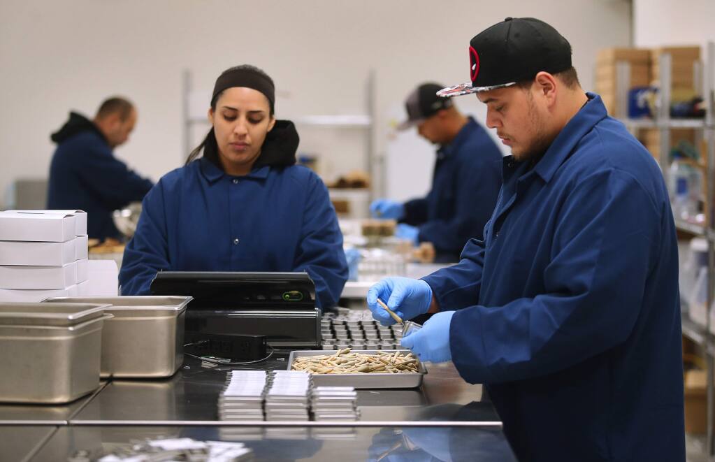 POT BUSINESSES RUSH TO FILL SANTA ROSA INDUSTRIAL BUILDINGS