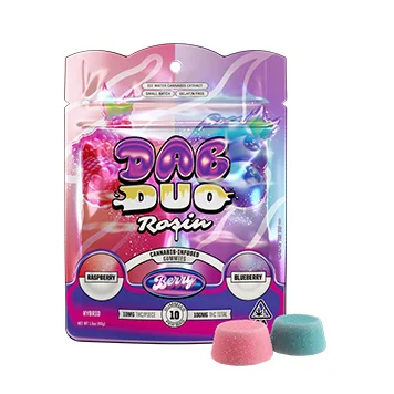 Dab Duo Rosin Gummies Berry (Raspberry & Blueberry)