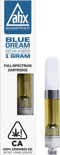 Full-Spectrum Vape Cartridge, Blue Dream