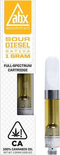 Full-Spectrum Vape Cartridge, Sour Diesel