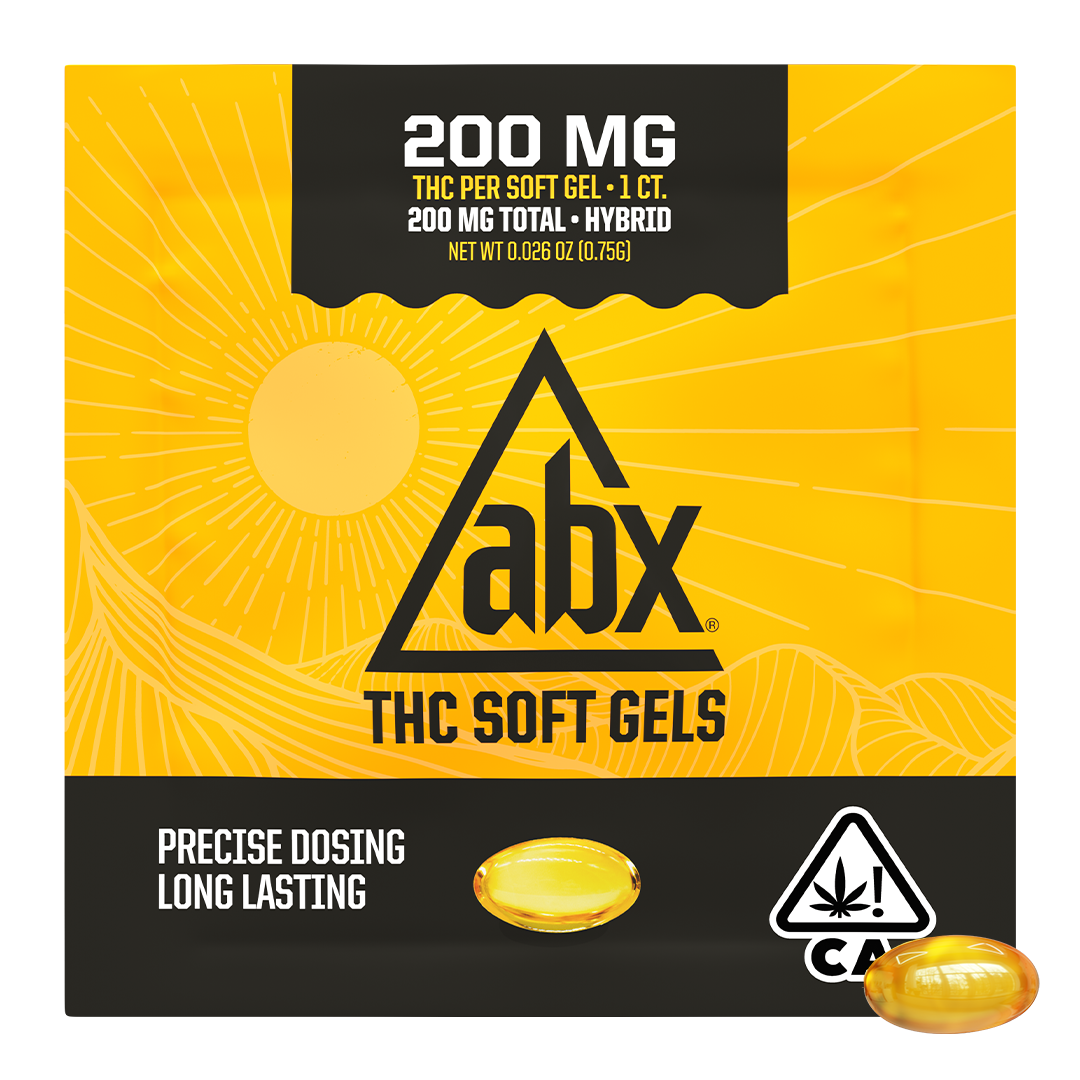 Soft Gels 200mg THC (Highest Potency) 