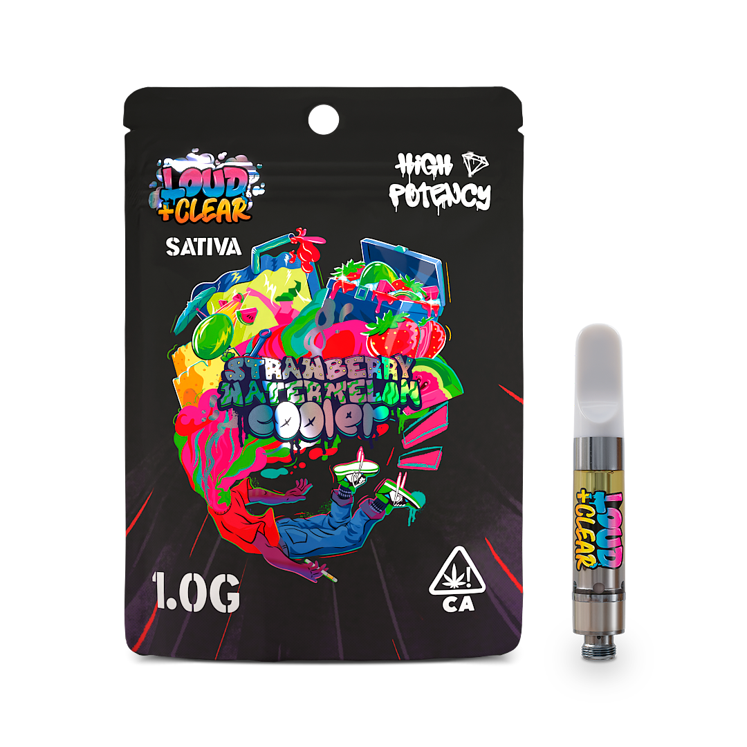 Loud + Clear - Strawberry Watermelon Cooler Cartridge - 1g