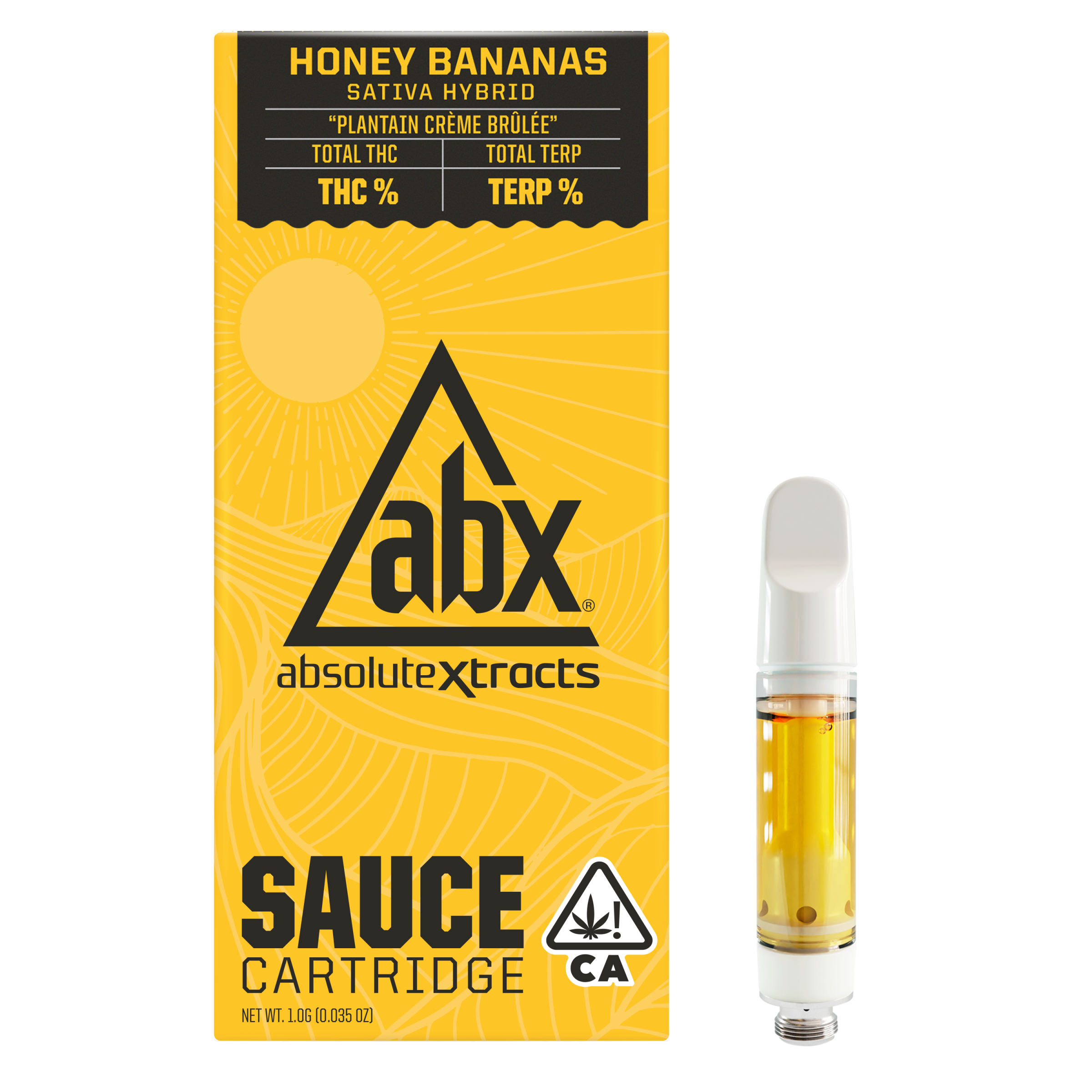 ABX - Honey Bananas Vape - 1g