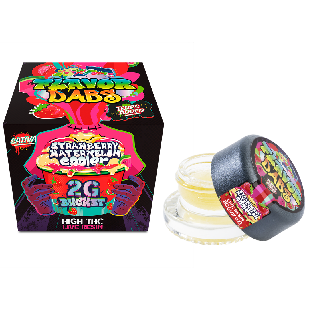 Loud + Clear - Strawberry Watermelon Cooler Flavor Dabs - 2g Live Resin