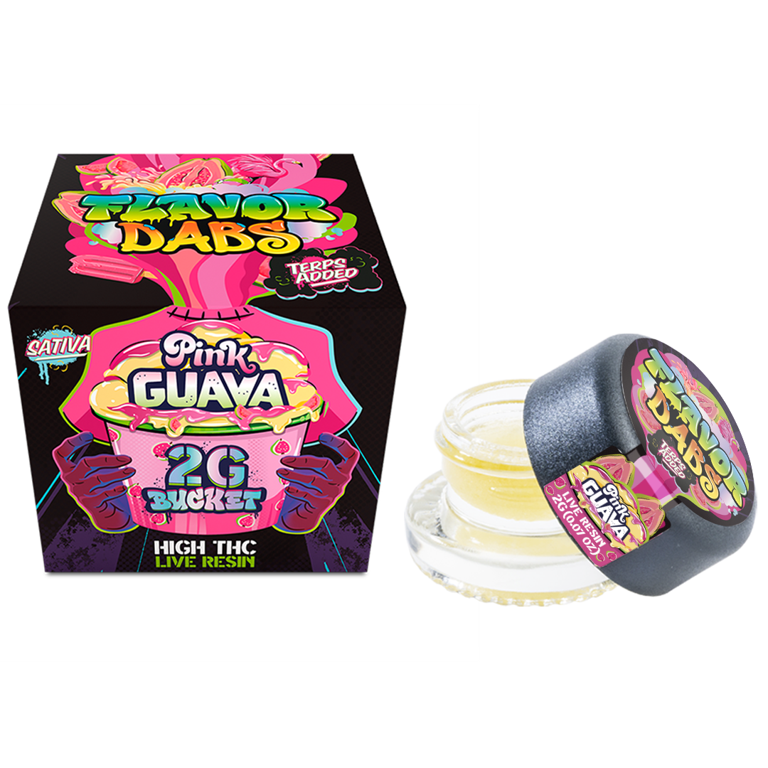 Loud + Clear - Pink Guava Flavor Dabs - 2g Live Resin