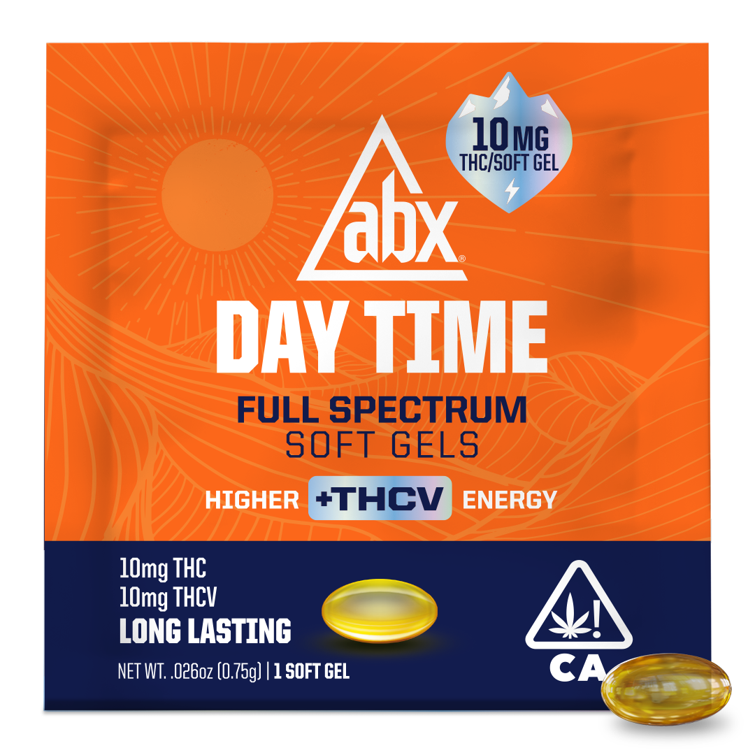 ABX Day Time - 10mg THC + 10mg THCV Soft Gels - 1ct