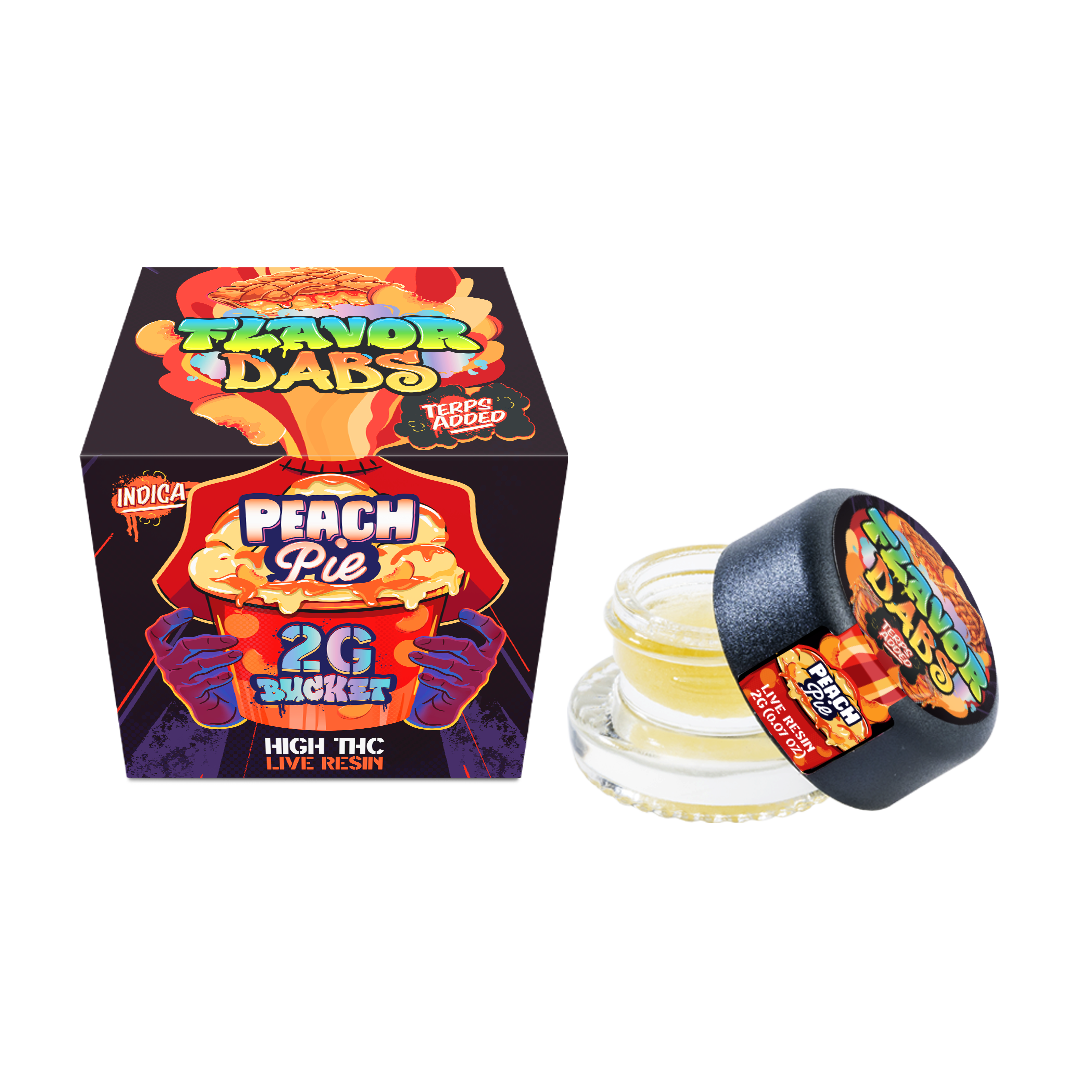 Loud + Clear - Peach Pie Flavor Dabs - 2g Live Resin