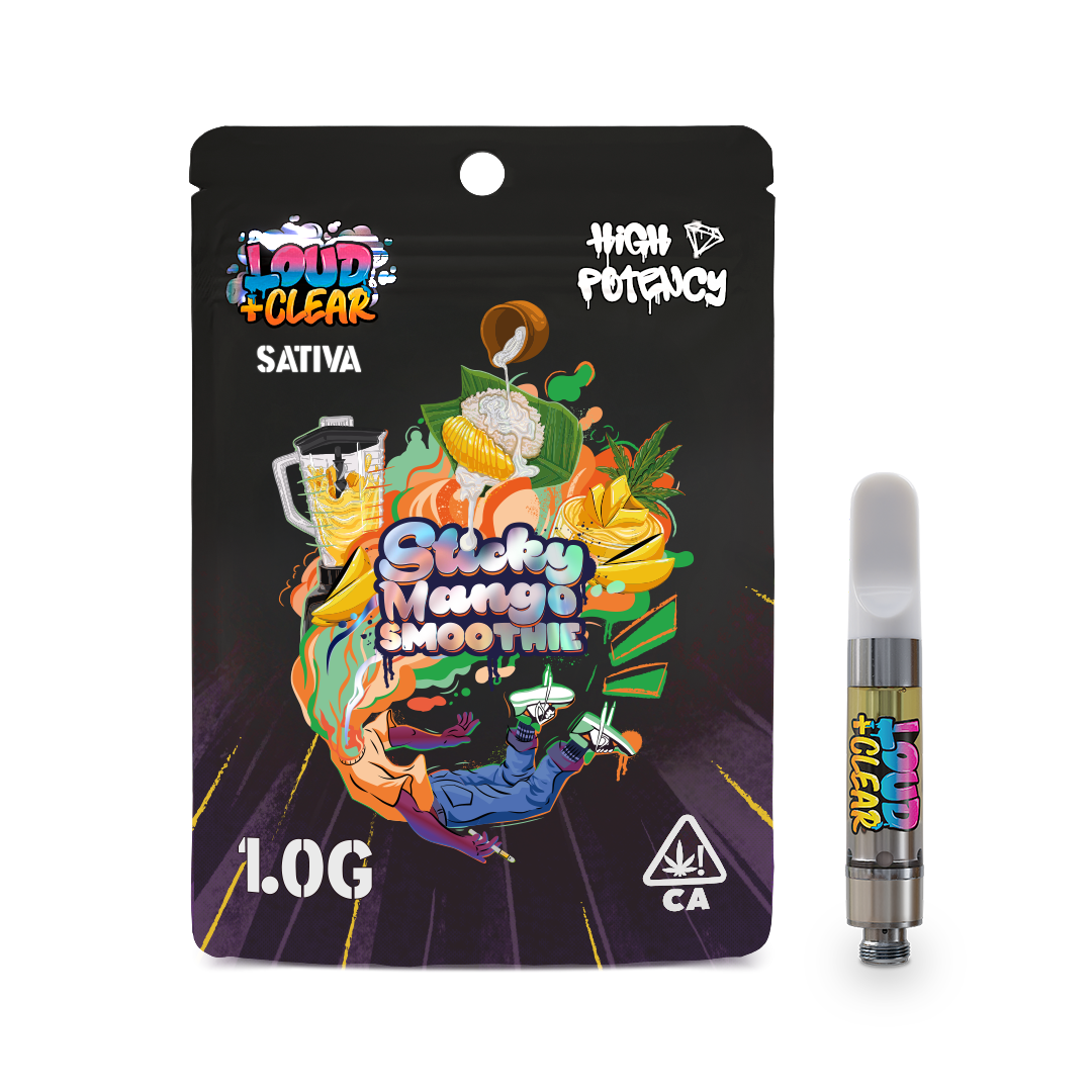 Loud + Clear - Sticky Mango Smoothie Cartridge - 1g