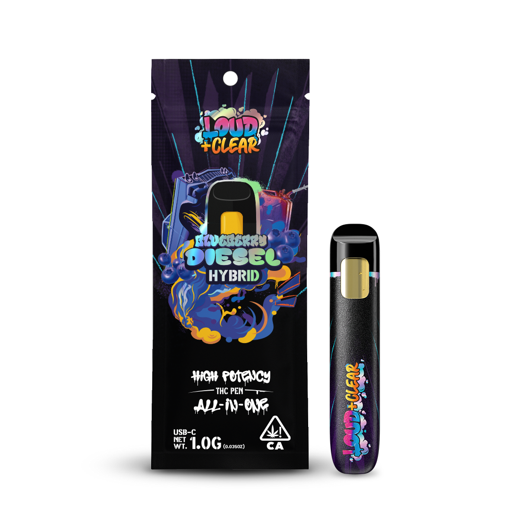 Loud + Clear - Blueberry Diesel All-in-One - 1g