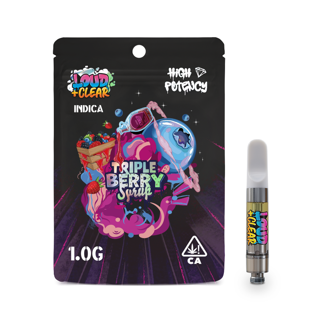 Loud + Clear - Triple Berry Syrup Cartridge - 1g