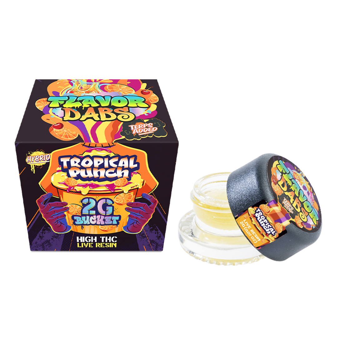 Loud + Clear - Tropical Punch Flavor Dabs - 2g Live Resin