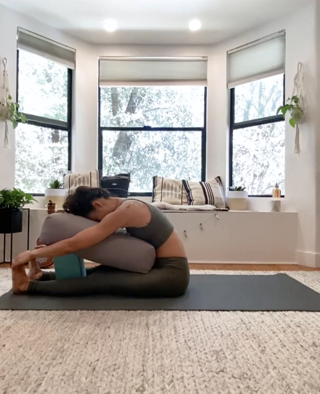 Yoga - supported forward fold