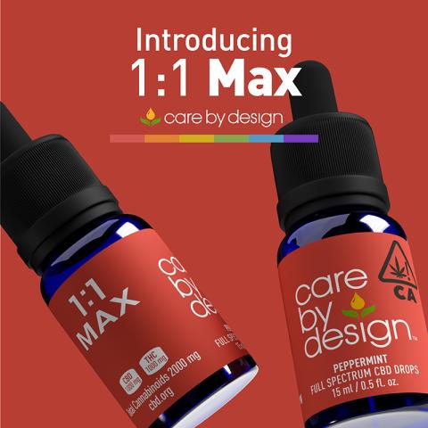 1:1 MAX CBD Drops